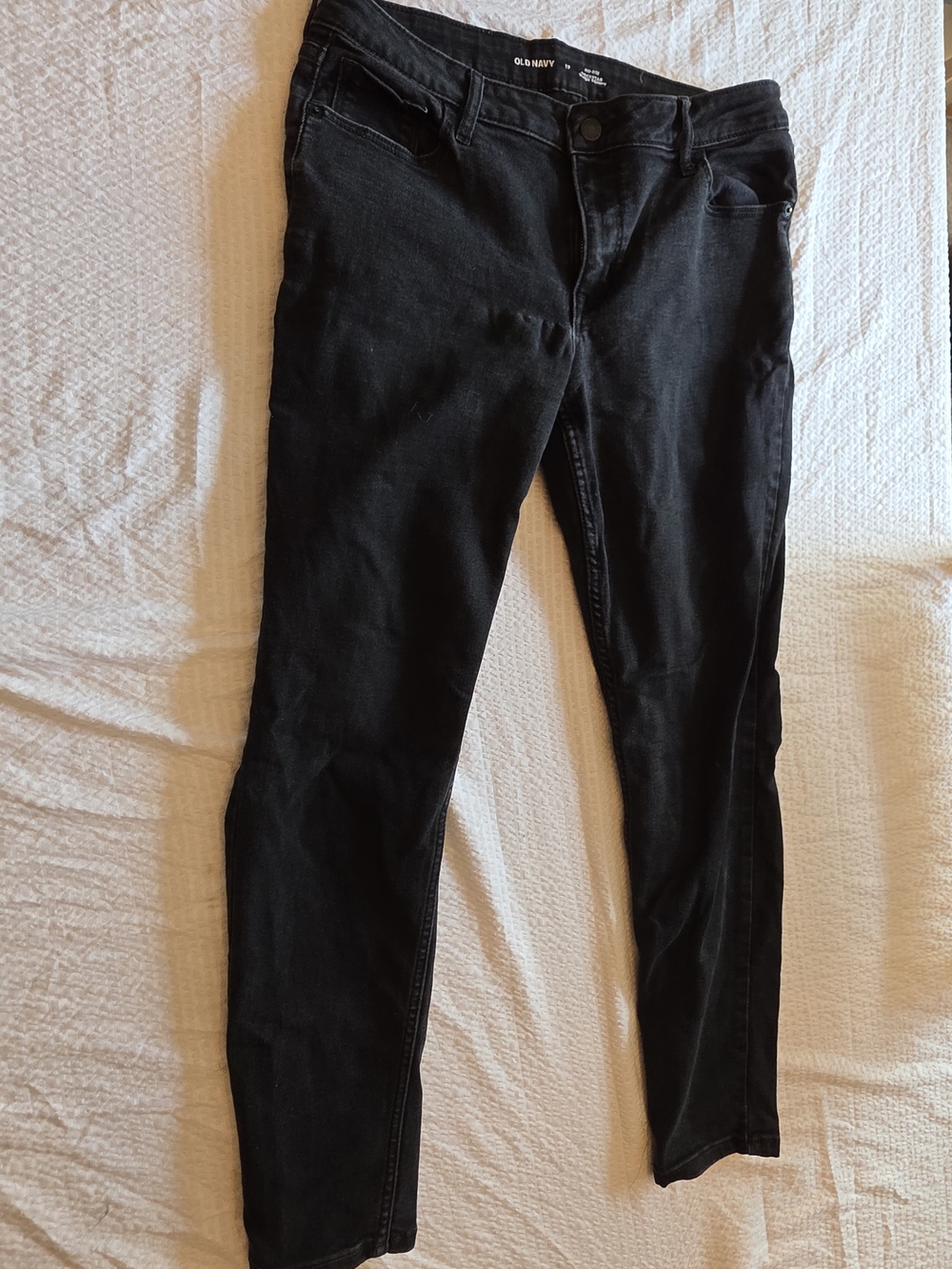 Old Navy Women’s Black Skinny Jeans - Slim Fit Size 12
